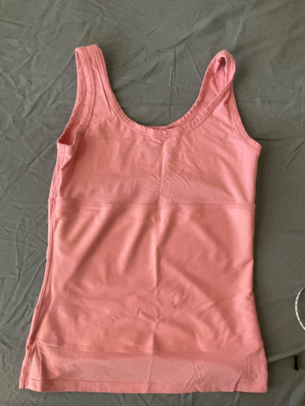 Yummie Pink Scoop Neck Shaping Tank Top Cami 1X